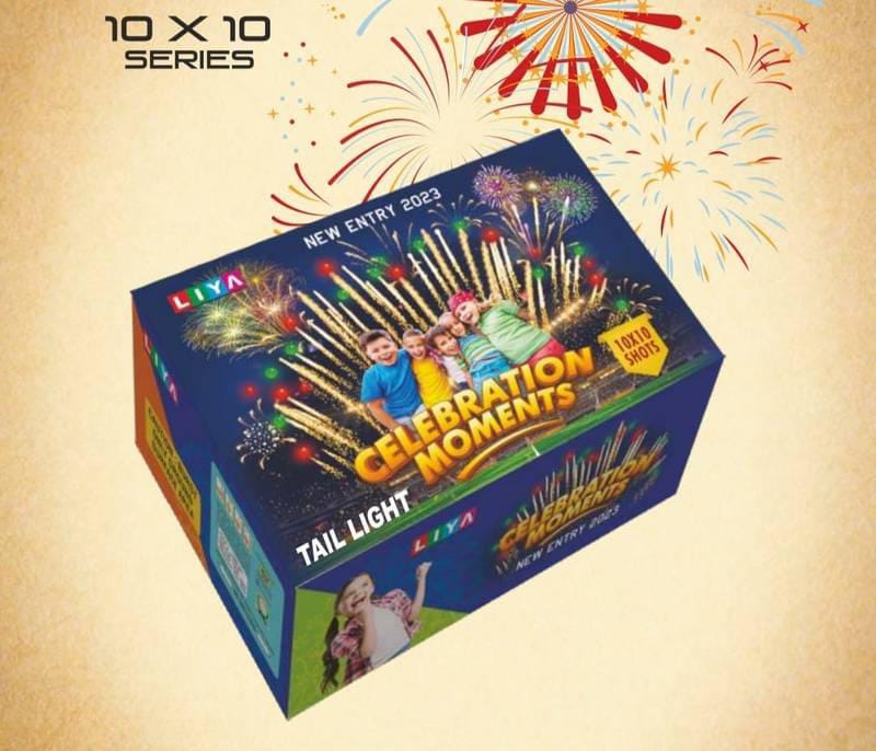 100 SHOT MULTICOLOR (SPECIAL CRACKLING)