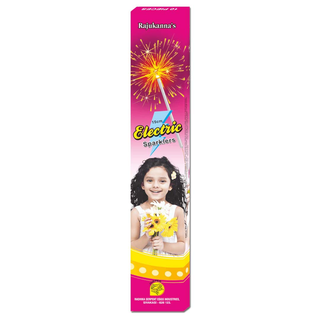 15 CM ELECTRIC SPARKLERS (2 BOX)